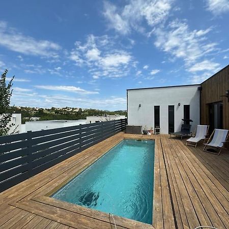 Luxury Villa With Pool And View Juvignac Esterno foto