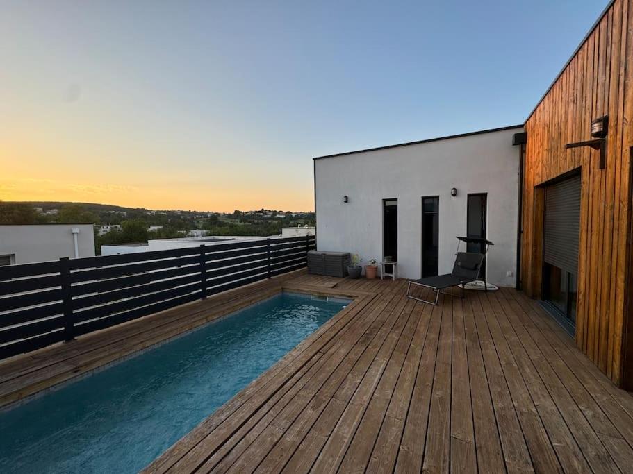 Luxury Villa With Pool And View Juvignac Esterno foto