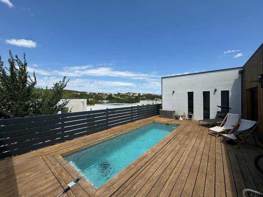 Luxury Villa With Pool And View Juvignac Esterno foto
